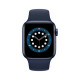 Apple Watch 6 40mm GPS Blue Aluminum Case w. Deep Navy Sport Band (MG143) б/у